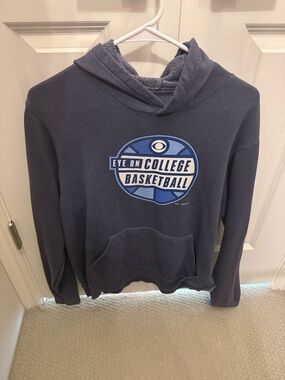 Eye on College Basketball Hooded Sweatshirt - Slate Blue